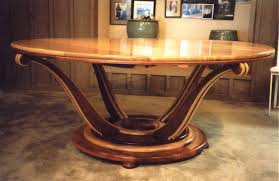 Art deco designs bled into the culture at large, inspiring furniture, fashion, and art. Handmade Art Deco Dining Table By Louis Fry Craftsman In Wood Custommade Com