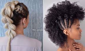 Box braids mohawk with undercut. 23 Mohawk Braid Styles That Will Get You Noticed Stayglam