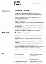Truck Driver Resume Examples 2 Unique Driver Resume Samples All Experience Levels Delivery Driver Resume Examples Resume