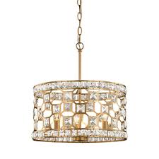 Showing results for champagne gold light fixtures. Fifth And Main Lighting Paris 3 Light Champagne Gold With Clear Crystal Pendant Wl 2176 The Home Depot