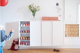 Mackapar A Shoe Cabinet Brings Order To The Chaos And The Old Building Brings Building Cabinet Chaos Mackapar Ikea Clothes Rack Closet Furniture Shop