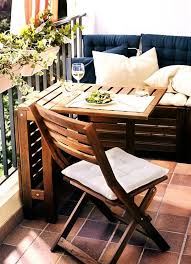 Klappstuhl Applaro Von Ikea Bild 37 Kleiner Balkon Sitzecke Balkon Design