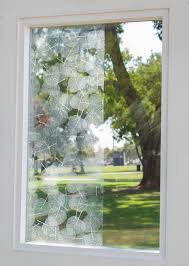 White Leaf Decorative Window Film 50 W Decorative Window Film Window Film Designs Door Glass Design