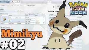 Pokemon Sun Moon Ou Team Building 02 Mimikyu Pokemon Sun Pokemon Powerful Pokemon