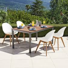 Gartenmobel Set San Francisco Palmas 89x150 4 Stuhle Weiss Gartenmobel Sets Gartentisch Mit Stuhlen Outdoor Dekorationen