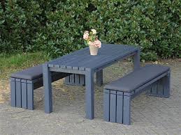 Garten Tisch Holz 3 Oberflache Anthrazit Grau Auch In Grosse Oder Farbe Nach Wunsch Made In Germany Gartentisch Holz Gartenmobel Gartenmobel Holz