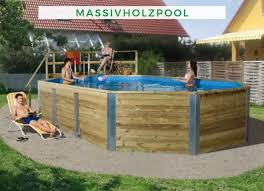 Pool Im Garten Weka Massivholzpool Pool Im Garten Swimmingpool Pool