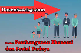 17 Contoh Pembangunan Ekonomi Dan Sosial Budaya Dosensosiologi Com