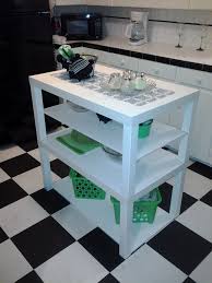 Ikea Hack Ikea Lack Coffee Tables Turned Cute Little Kitchen Island By A Diy Beginner Kucheninsel Ikea Ikea Mangel Ikea Couchtisch