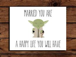 Star Wars Wedding Card Printable By Somebodylovedshop 2 00 Birthday Card Printable Funny Birthday Cards Star Wars Cards