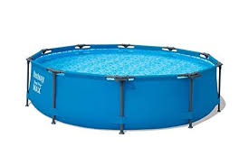 Bestway 56407 Steel Pro Above Ground 10ft X 30in Frame Pool Set W Filter Pump 10 Feet By 30 Inch Blue B Bestway Swimming Pools Above Ground Swimming Pools