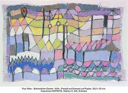 Paul Klee Bahnwarter Garten 1934 Paul Klee Paul Klee Art Paul Klee Paintings