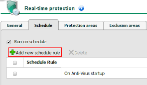 Real Time Protection Tab In Kaspersky Anti Virus 8 0 For Linux File Server Web Console