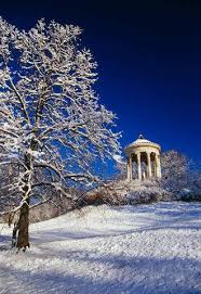 Niedrige Temperatur Monopteros Englischer Garten Bildserie Englischer Garten Bilder Stadte Reise