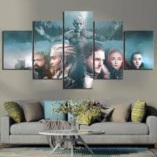 Game Of Thrones Shop House Of The Dragon Shop Lord Of The Rings Shop The Witcher Shop Poster Wall Art Canvas Decor Wall Art Canvas Painting
