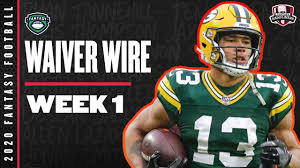 It's never too early into the fantasy football season to tackle the waiver wire. 2020 Fantasy Football Rankings Week 1 Top Waiver Wire Players To Target Fantasy Football Advice Youtube