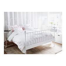 Leirvik Bed Frame Full Luroy Ikea Bettgestell Bettgestell Aus Metall Ikea Leirvik