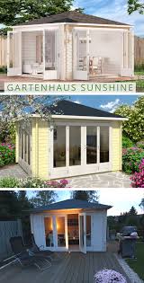 Gartenhaus Sunshine Iso Mit Grosser Falttur Gartenhaus Haus Pool Haus