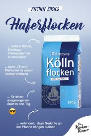 Blutenzarte Kollnflocken Aus 100 Hafer Vollkorn Haferflocken Hafer Haferflocken Rezepte