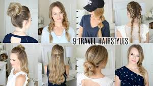 These range from both ethnic and traditional to modern and elegant to funky hairstyles for long hair for women, ladies, and girls of different age groups. 9 Easy Travel Hairstyles Missy Sue Youtube