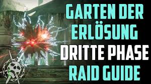 Destiny 2 Garten Der Erlosung Konsekrierter Geist Dritte Phase Raid Guide Deutsch German Youtube
