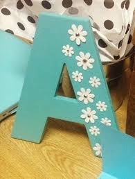 Pin By Natalie Pirrone On Creativity Wood Letters Decorated Wooden Letters Decorated Decorative Letters