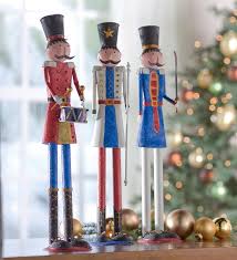 Set Of 3 Decorative Tin Soldiers Let S Celebrate Decorative Tin Holiday Decor Christmas Soldiers