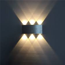 Design 18w Led Wandleuchte Wandlampe Flurlampe Wandstrahler Warmweiss Alu Dhl Wandlampe Led Wandlampen Wandleuchte