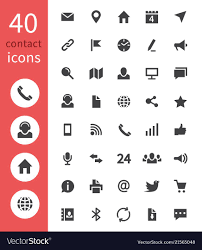 Contact Web Icons Telephone Home Address Email And Website Business Contacts Vector Symbols Isolated Illustrati Business Website Web Icons Business Contact