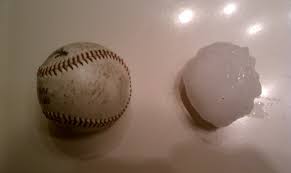 Reports of storm damage, including smashed windshields, have been trickling in. Actual Photo Of Enormous Baseball Size Hail That Fell In Mpls
