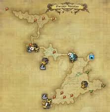 西ザナラーン マップ 夢でもff14