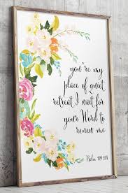 Bible Verse Art Floral Christian Wall Decor Scripture Wall Art Etsy Scripture Wall Art Bible Verse Art Verse Art