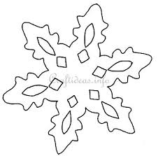 There are 8 unique snowflake templates, as well as a blank template which can be used to create your own snowflake. Christmas Template Or Pattern Snowflake Template 3