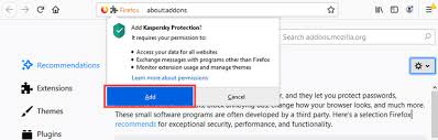 How To Enable The Kaspersky Protection Extension In Google Chrome Mozilla Firefox And Microsoft Edge Based On Chromium