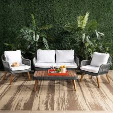 240 Modern Patio Backyard Design Ideas That Are Trendy On Pinterest Cozy Home 101 In 2020 Outdoor Sofa Sets Conversation Set Patio Patio Set