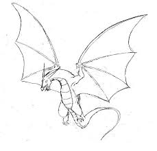 Flying Dragon By Shelleyn On Deviantart Easy Dragon Drawings Dragon Drawing Simple Dragon Drawing
