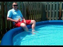 How To Setup Small Above Ground Pool Pool Small Above Ground Pool Outside Pool