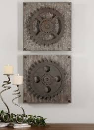Urban Industrial Loft Steampunk Decor Rusty Gears Cogs 3d Wall Art Sculpture Ebay Urban Industrial Decor Vintage Industrial Decor Industrial Wall Art