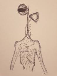 Inktober Day 29 Siren Head Siren Head By Indiefandomfan On Deviantart Creepy Drawings Scary Drawings Scary Art