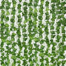 Amazon Com Jpsor 24pcs 158 Feet Fake Ivy Fake Vines Artificial Ivy Silk Ivy Garland Greenery Artificial Wedding Wall Decorations Wedding Wall Hanging Plants