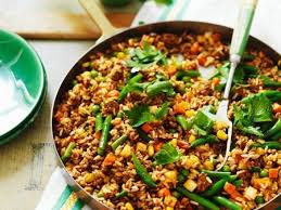 Hackfleisch Reis Pfanne Mit Gemuse Rezept Hackfleisch Reis Pfanne Rezepte Hackfleisch