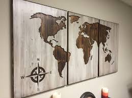 A Personal Favorite From My Etsy Shop Https Www Etsy Com Listing 264790998 Wood World Map Wall Art Carved World Map Wall Art Wood Wall Art Diy Wood World Map