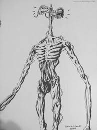 Pin By Gothic Girl On Siren Head Coloring Pages Siren Creative Drawing