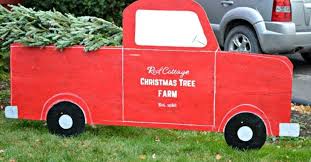 Red Truck Christmas Tree Outdoor Christmas Decor Christmas Decorations Diy Outdoor Christmas Yard Decorations Outdoor Christmas