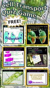 Osmosis Cell Transport Quiz Game Cell Transport Biology Classroom Teaching Biology