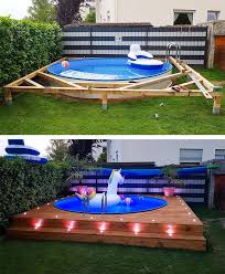 Mit Diesen Spots Setzen Sie Ihren Swimmingpool Richtig In Szene Und Konnen Die Entspannten Sommerabende Noch Besser G Gartenpools Hinterhofideen Pool Im Garten