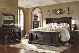 Willenburg Casual Dark Brown Solid Wood Master Bedroom Set Master Bedroom Set Wood Bedroom Furniture Dark Bedroom Furniture