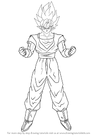 Goku Super Saiyan Is A Male Character From The Manga Dragon Ball Z He Is Capable Of Changing His Different Goku Drawing Super Coloring Pages Goku Super Saiyan
