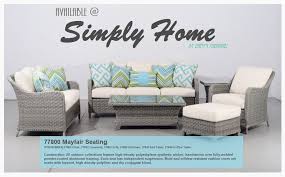 South Sea Rattan Now Available Simply Home Located On The 4th Floor Of The Hickory Furnit Resin Wicker Patio Furniture Wicker Patio Furniture Woven Furniture