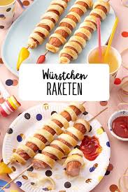 Wurstchen Raketen Zu Silvester Rezept Rezept Snacks Fur Party Einfacher Nachtisch Essen
